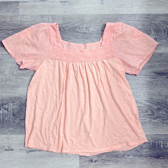 Lucky Brand pink blouse - Picture 2 of 4